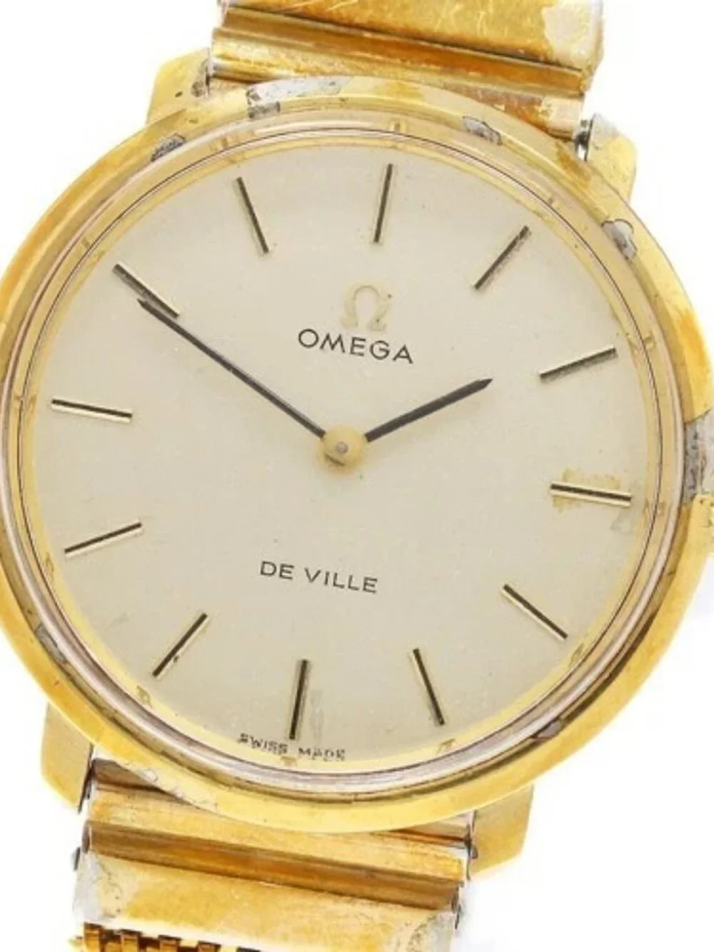 OMEGA De Ville TOOL104 vintage Silver Dial Hand Winding Men's Watch_965091